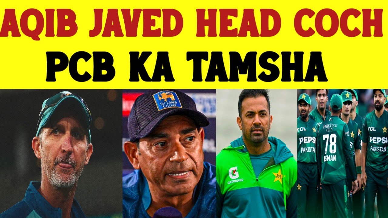 aaqib javed appointed head coach of Pakistan team in All three format | Wahab Riaz again With pcb