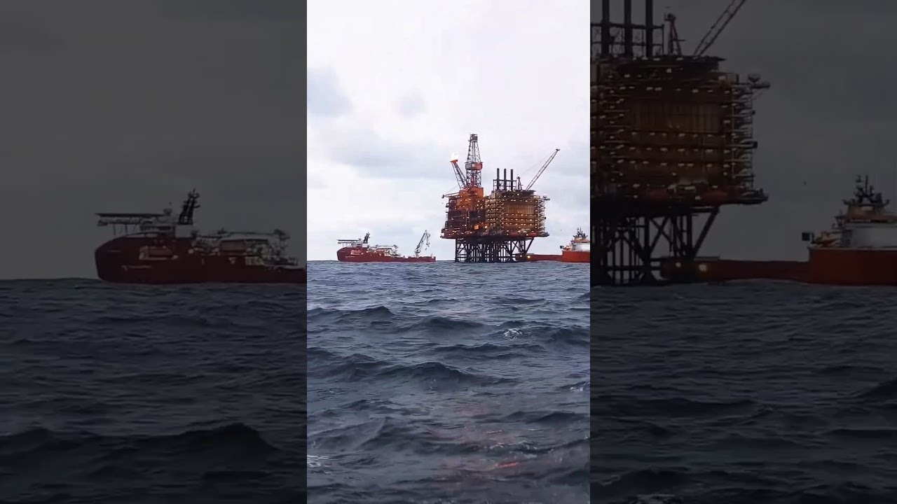 Platform supplies.North Sea. 