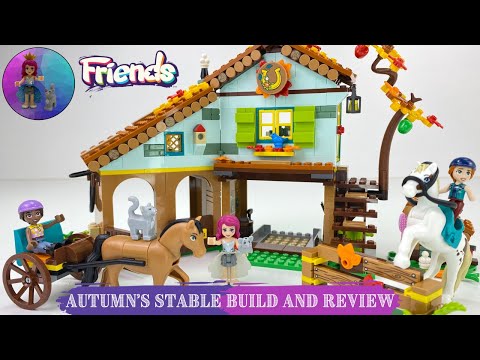 How to Build LEGO Friends Autumn’s Horse Stable 41745