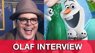 Frozen Fever Olaf Interview - Josh Gad