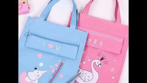 Túi xách vải canvas nữ hàn quốc có khóa đeo vai đi học thêm cỡ lớn SEP21 SE80