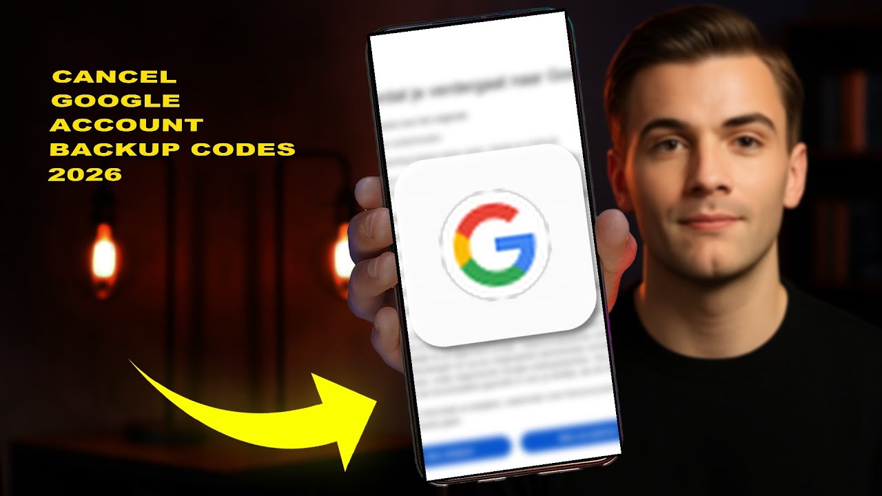 How To Cancel Google Account Backup Codes 2026 (STEP BY STEP)