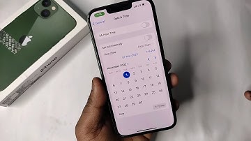 How to Set Date And Time In iPhone 13 | Change Date And Time Settings in iPhone 13