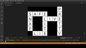 CS50AI  -  Project 3  -  Crossword