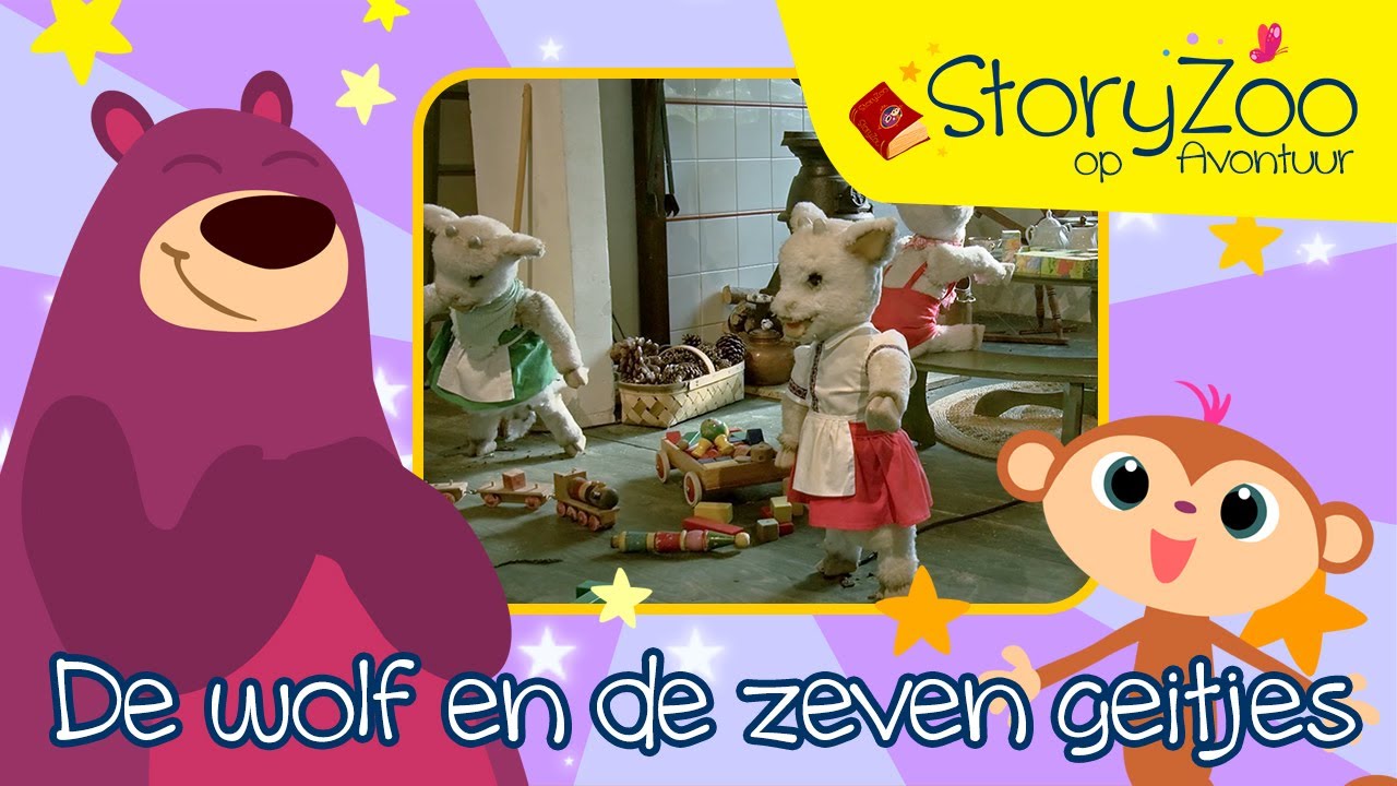 StoryZoo Sprookjes Luisterboek - De Wolf en de Zeven Geitjes 🐺🐐 - YouTube