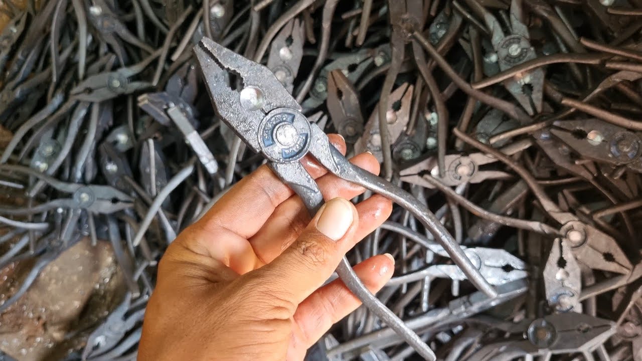 How Pliers Is Made In Indian Factory Manufacturing Process Of Pliers