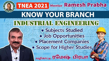 Industrial Engineering | Know Your Branch | Interview with Prof Dr.Iniyan by Mentor Ramesh Prabha