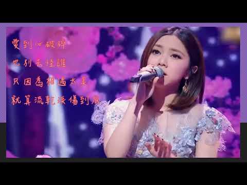 雨蝶 輕快版 動態歌詞(張靓穎&鄧紫棋)