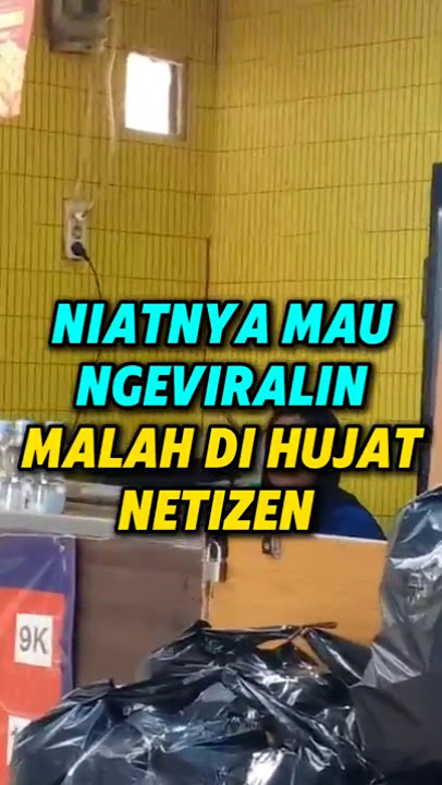 His intention is to go viral eh even get sprayed by netizens # shrots
