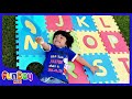 Alphabet Song | ABC MAT | Pretend Play finding Letters with Urvi and Apu - FunDay Kid