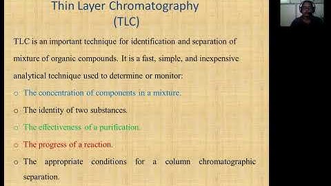 Basic Introduction of Chromatography : Kadi Sarva Vishwavidyalaya