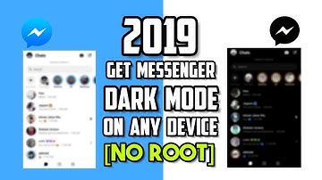Get Messenger Dark Mode On Any Android Device (2019) [NO ROOT]