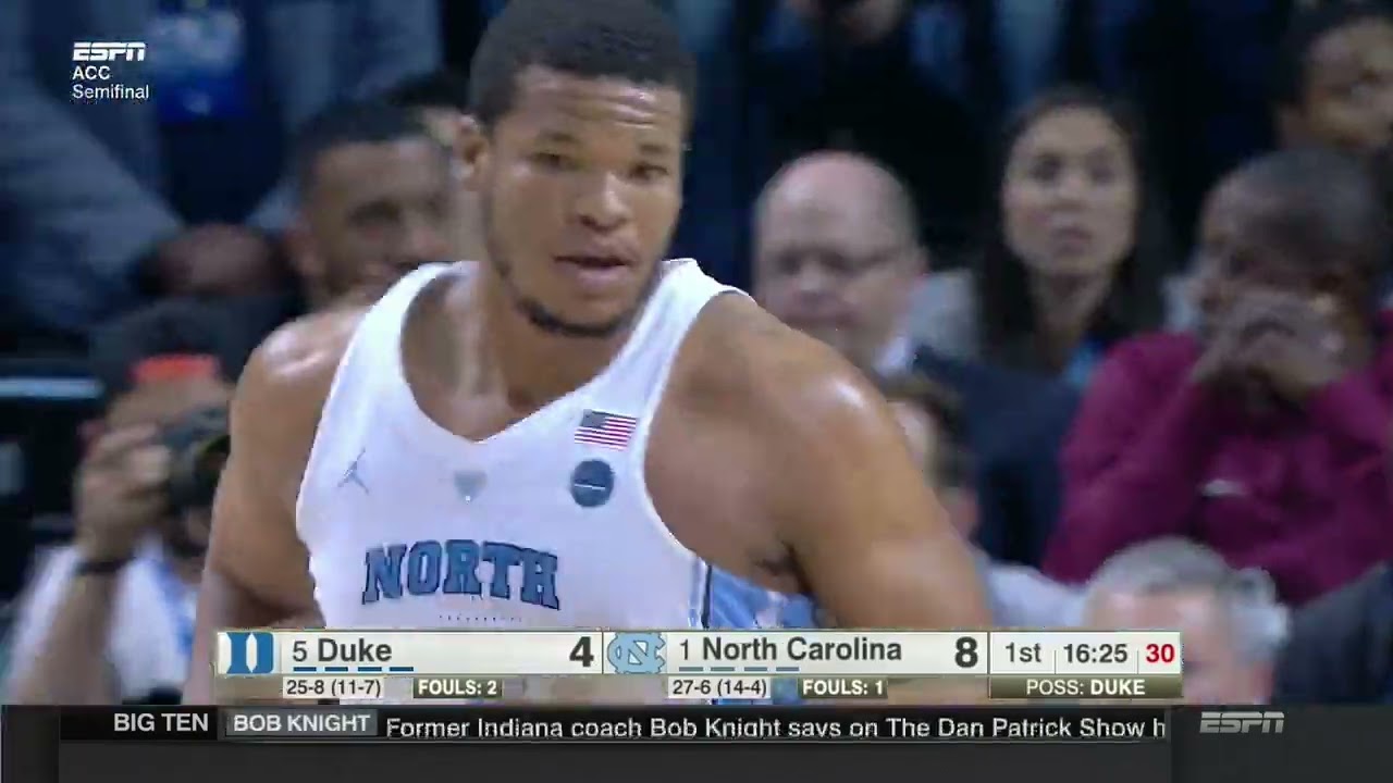 Kennedy Meeks 2016-2017 Season Makes - North Carolina - NCAA