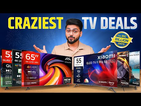 Flipkart BBD Sale 2025 TV Deals REVEALED Top TV Offers Shocking Price Drops