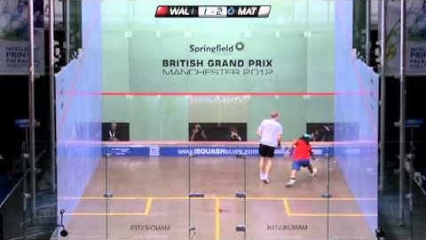 Squash tips: Peter   Nick Matthew   Lob