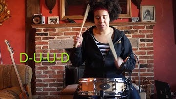 Moving accents through single stroke rolls