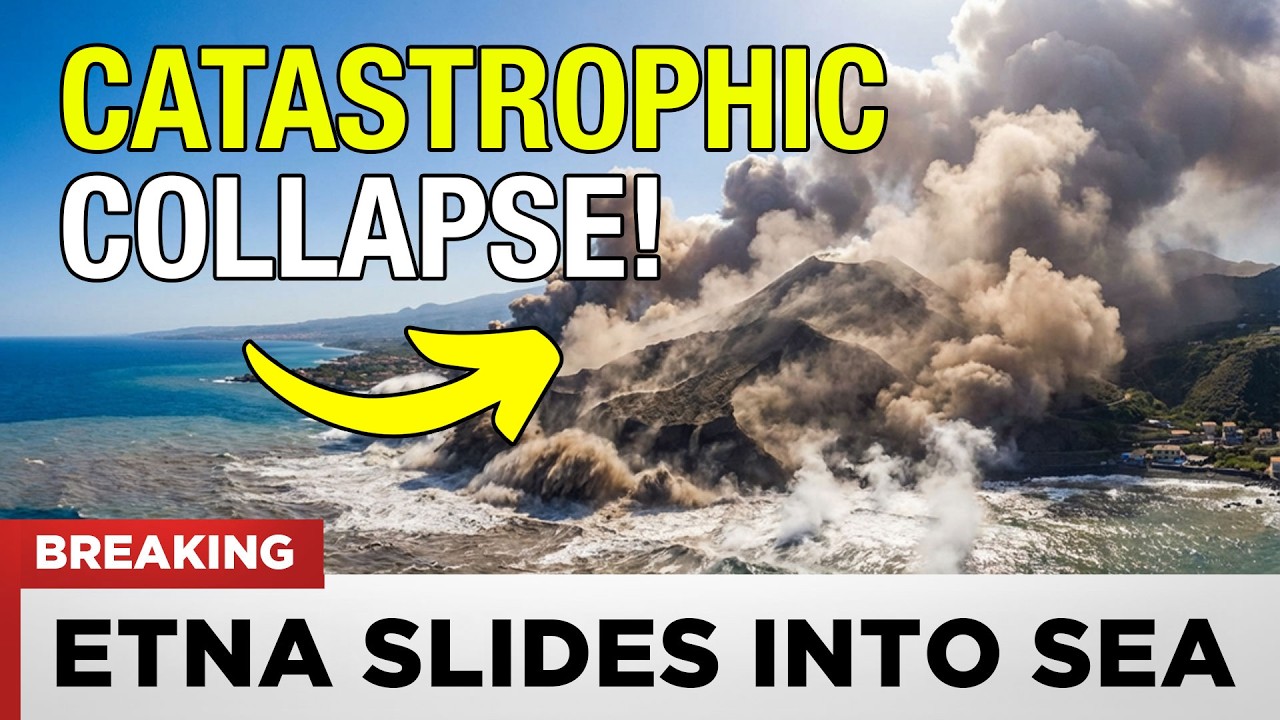 1 MINUTE AGO: Sicily's Etna Slides Into Sea as Scientists Warn of Catastrophic Collapse