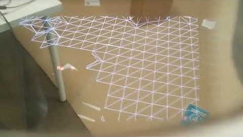 Xvisio Depth Sensing 3D Mesh Capability Demo