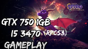 Spyro: dawn of the dragon (RPCS3) Gameplay on | GTX 750 1GB - i5 3470 |
