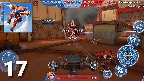 Mech Arena Gameplay Walkthrough Control Points Part 17 (ios Android)