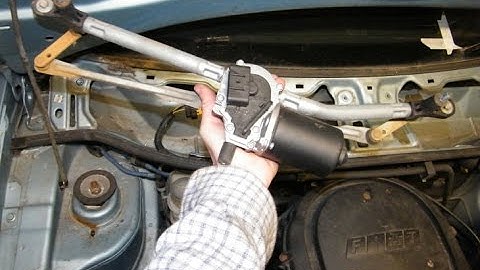 Fiat Punto Ruitenwissermotor Vervangen