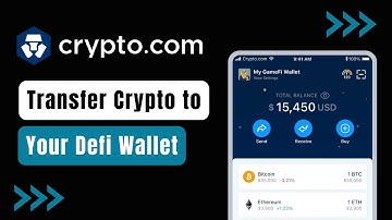 Crypto.com - How To Transfer Crypto To Defi Wallet !