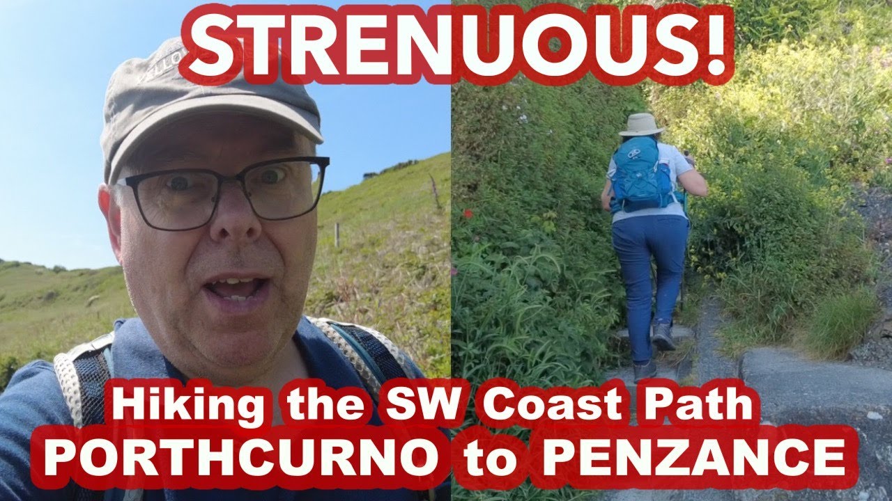 Пеший маршрут от Порткерно до Пензанса, проходящий через Ламорну и Маусхол на юго-западном побере...