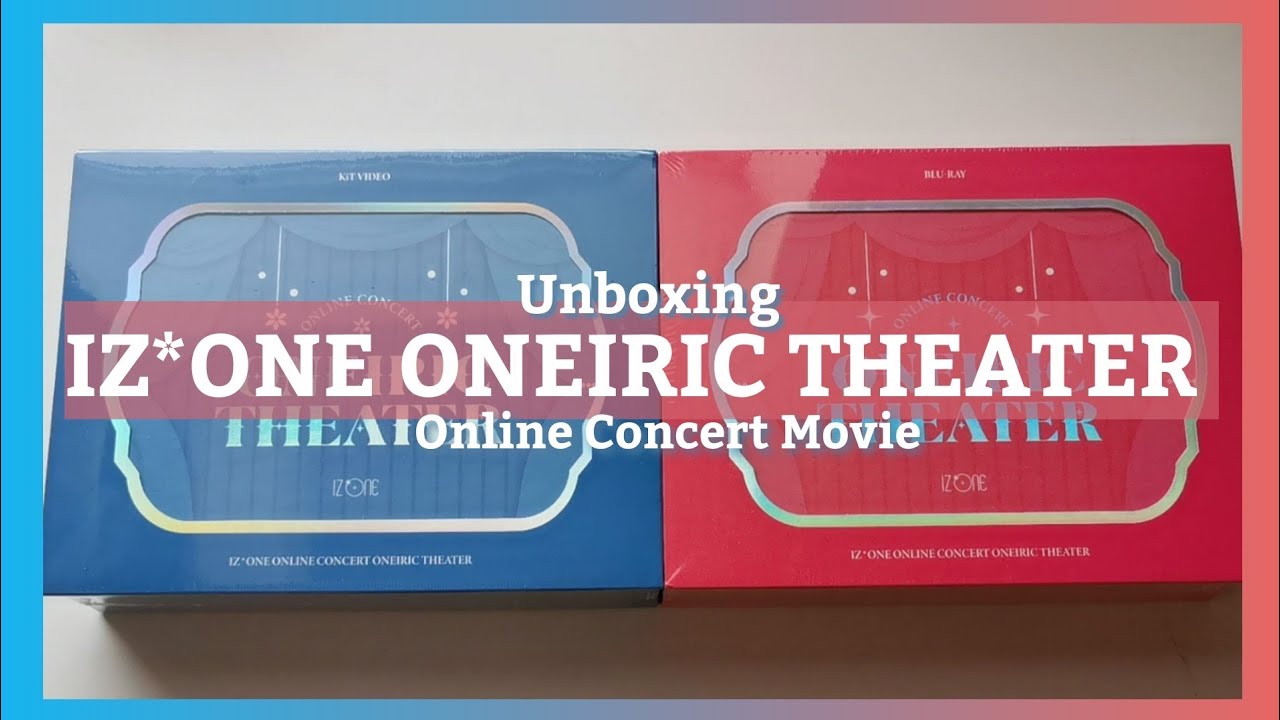 Unboxing IZ*ONE's Online Concert 'Oneiric Theater' Blu-ray and Kihno