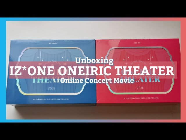 Unboxing IZ*ONE's Online Concert 'Oneiric Theater' Blu-ray and