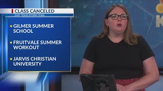 Summer schools closing due to weather damage
