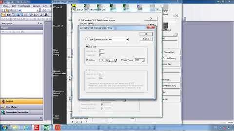 Upload  Download PLC Mishubishi via  HMI GOT 2000