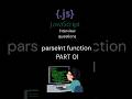 parseInt function | JavaScript Interview Question |Easy explanation #javascript #javascriptinterview