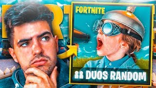 Juego Duos Randoms En Fortnite Y No Creerás Con Quien Me Toco Final Inesperado
