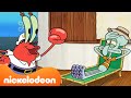 Bob Esponja | Lula Molusco Quebra Os Ossos! | Episódios e Momentos Mais Engraçados | Nickelodeon