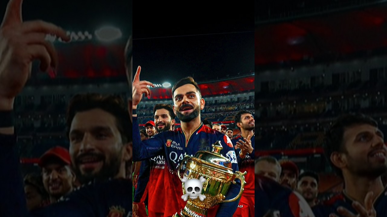 KING KOHLI UNLEASHED 👑💀 | RCB Victory Edit