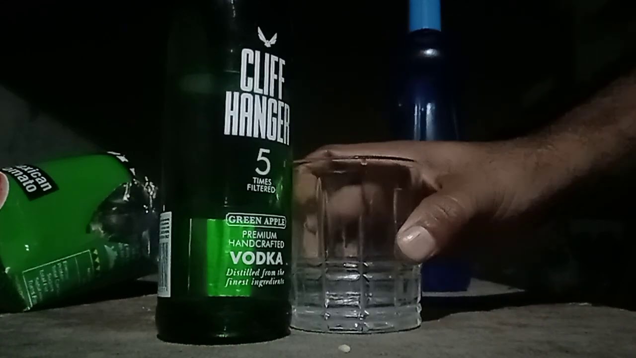HALF Cliff Hanger Manali Green Apple Vodka YouTube