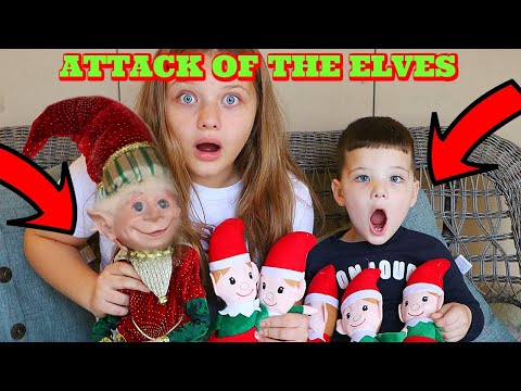 the-elves-are-here-with-giant-surprise-box!-good-elf-or-bad-elf!-attack-of-the-elves