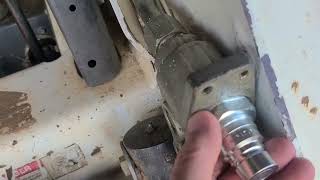 Bobcat Skidsteer Auxiliary Hydraulics Quick Disconnect Fitting Replacement with Part Numbers