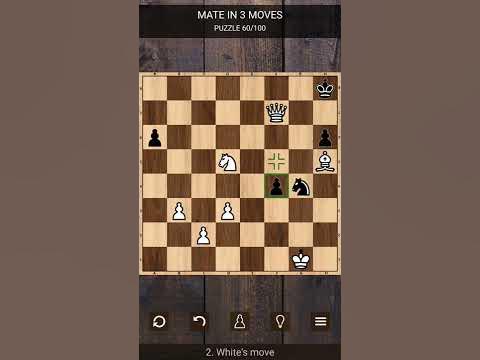 Mate in 3 moves puzzles 51 to 60