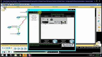6.4.1.6 IPv4 Route Summarization