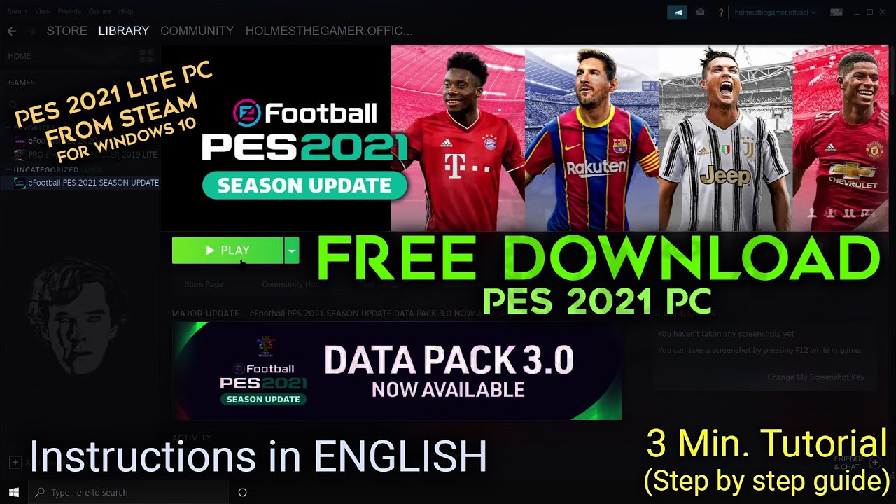 eFootball PES 2021 System Requirements