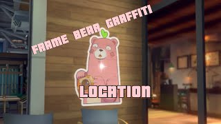 ALL FRAME BEAR GRAFFITI LOCATION IN CITY F |  ONE PUNCH MAN : WORLD