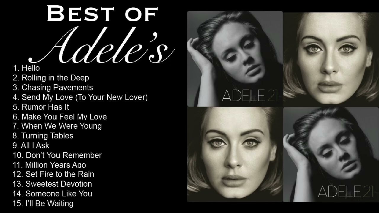 The Best of Adele’s Music | Most Favorite Songs by Adele Compilation
