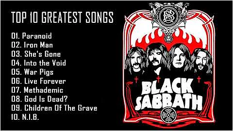 Black Sabbath Greatest Hits Full Album - Best Songs Of Black Sabbath