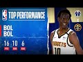 Bol bol shows versatility in first nba action