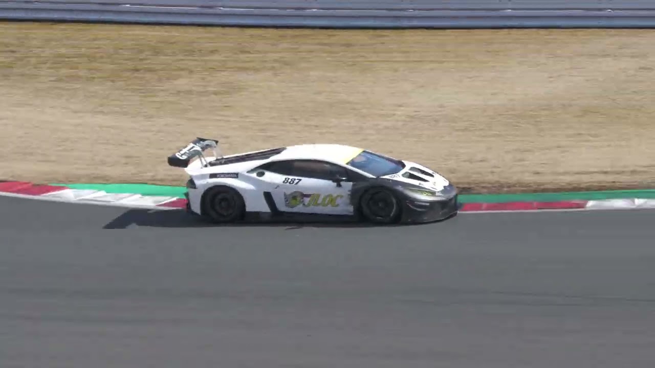SUPERGT GT300 TEST 2コーナー