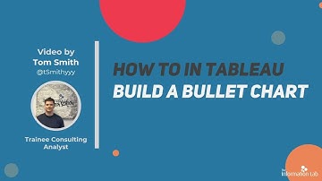 How to in Tableau in 5 mins: Build a Bullet Chart