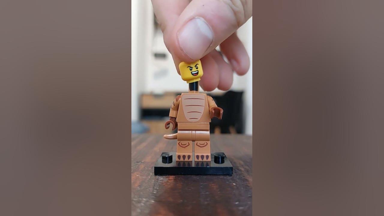 LEGO T-Rex costume minifigure from collection series 24