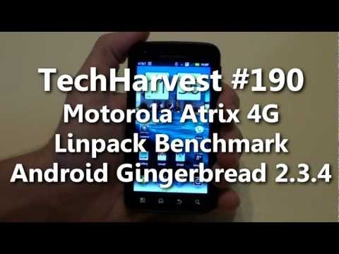 Motorola Atrix 4G Linpack Benchmark - Android Gingerbread 2.3.4