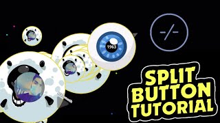 MACRO BUTTON + SPLIT BUTTON(SMOOTH SPLIT ALL IN) -TUTORIAL*NO ROOT*ANDROID AND IOS(AGAR.IO MOBILE)